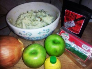 Mashed Potato Pancakes w Mangia Apple Chutney 1