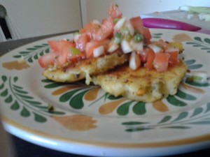 Sweet Mangia Cornmeal and Potato Cakes